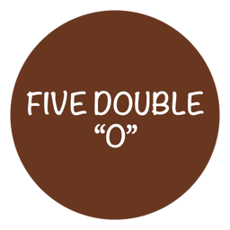 Five Double-O Cafe logo.